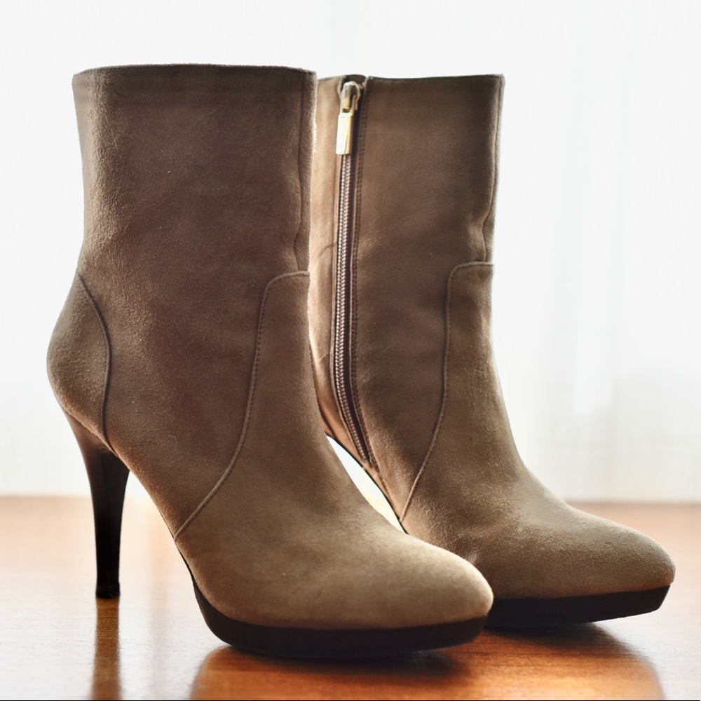 Banana Republic Suede High Heel Boot